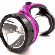 Фонарь-светильник аккумуляторный КОСМОС 2008M-LED, 3W LED + 24 *0.5W LED, 2*4V0.9AH