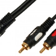 Кабель стерео RCA 5м (39868)