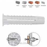Дюбель универсальный GRIPPER 6 (37111)