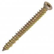 Шуруп оконный головка Torx 7.5х182 желтопассированный (10шт) (25998-0)