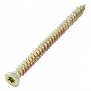 Шуруп оконный головка Torx 7.5х152 желтопассированный (100шт) (25996)