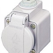 Розетка настенная 16A 2п+заземление 230B SCHUKO IP44 (10082)