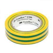 Изолента ПВХ желто-зеленая 15мм 10м Temflex 1300 (7100081324)