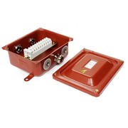 Коробка с наборными зажимами КЗН 08-16 У2, 16А, 8 зажимов, IP54 (2211)