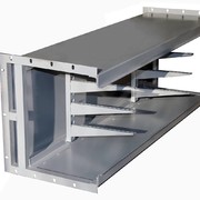 Короб прямой глухой КП-0.1/0.1-2 У1 L 2м S 0.7мм оцинкованный (EI-04.23.20.001)