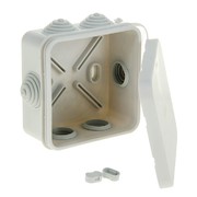 Коробка распределительная 85х85х40мм IP55 серая (IMT35092)