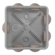 Коробка распаячная наружная 80х80х40 (105шт) (40-0210)