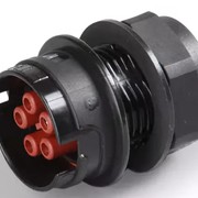 Розетка панельная 5П IP68 16 A (NWA52T)