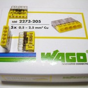 Клемма 5x2.5мм с пастой (2273-245)
