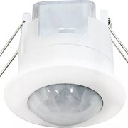 Датчик движения ИК встраиваемый 500w 360 гр. 6м IP20 белый (SEN50 бел.)