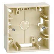 Simon15 Коробка для наружного монтажа на 1 пост слоновая кость (1590751-031)