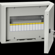Щит распределительный навесной ЩРн-12з IP54 с замком У2 (MKM11-N-12-54-Z)