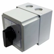 Переключатель кулачковый трехполюсный ПК-63А 3п сх53(1-0-2) IP55 корпус с ручкой (4G 63-  53-PK)
