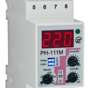 Реле напряжения РН-111М однофазное регулируемое DIN 2 модуля S