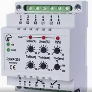 Реле напряжения РНПП-301 трехфазное регулируемое DIN