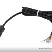 РАЗЪЕМ М23 С КАБЕЛЕМ 10 ЖИЛ (XCCPM23121L5)