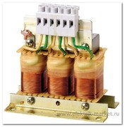 Моторный дроссель, 3p, 63A, 0.5 мГн, 750 В, 50/60 Гц,  DX-LM3-063 (269545)