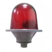 Светильник светодиодный ЗОМ-6вт LED красный стекло/алюминиевое основание 24В IP65 (77700411)