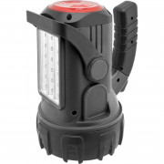Фонарь светодиодный NPT-SP12-ACCU 1LED 3Вт+18+4LED аккумуляторный прожектор пластик (94975)