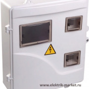 Щит учетно-распределительный навесной ЩУРн-П 3/6 пластиковый IP55 (MSP306-3-55)