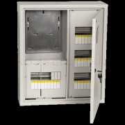 Щит учетно-распределительный навесной ЩУРн-3/18зо IP31 замок окно (MKM32-N-18-31-ZO)