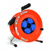 Удлинитель силовой 4 розетки шнур 50м КГ 3х1.5 16А IP44 Гефест (UKG16-R315-4-50-44)