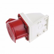 Розетка настенная 16А/400V/3P+N+E/IP44 (115-6)