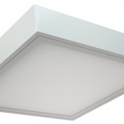 Светильник люминесцентный OWP/R 4x18 IP54/IP20 встраиваемый опаловый (1373001051)