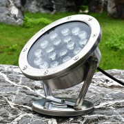Прожектор светодиодный подводный ДО-12w 24в RGB IP68 (БЕЗ ДРАЙВЕРА!) (LL-891)