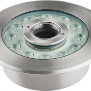 Прожектор светодиодный подводный ДО-12w 24в RGB IP68 (LL-876)