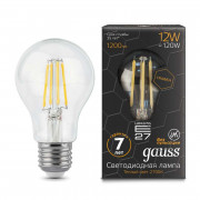 Лампа светодиодная Black Filament Graphene A60 12Вт 2700К E27 Gauss 102802112