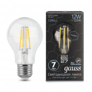 Лампа светодиодная Black Filament Graphene A60 12Вт 4100К E27 Gauss 102802212