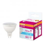 Лампа светодиодная LED STAR MR16 7.5W/840 (замена 75Вт) 7.5Вт пласт. 4000К нейтр. бел. GU5.3 700лм 110 град. 220-240В OSRAM 4058075229099