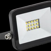 Прожектор светодиодный ДО-10w IP65 6500K черный (613100310)