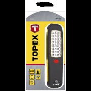 Фонарь светодиодный TOX 24 LED 3xAA батареи крючок черный (520006)