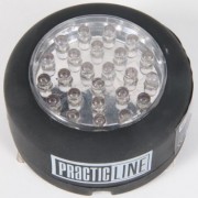 Фонарь светодиодный VITO Led 24LED 3xAAA батареи черный крючок (520020)