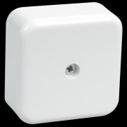 Коробка распаячная ОП 50х50х20 IP20 КМ41206-01 (4 клем. 3кв.мм) бел. ИЭК UKO10-050-050-020-K01