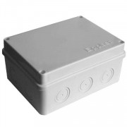 Коробка распр. ОП 150х110х70 10 выходов без гермовводов IP54 крышка на винтах сер. Epplast 215312