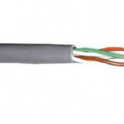 Кабель связи витая пара U/UTP кат.5е 4х2х24AWG solid LSZH (305м) сер. (м) ITK LC1-C5E04-121