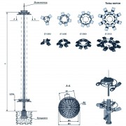 Комплект для мачты монтажный МГФ-30 (ТАНС.95.002.000)